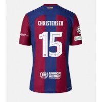Dres Barcelona Andreas Christensen #15 Domáci 2023-24 Krátky Rukáv